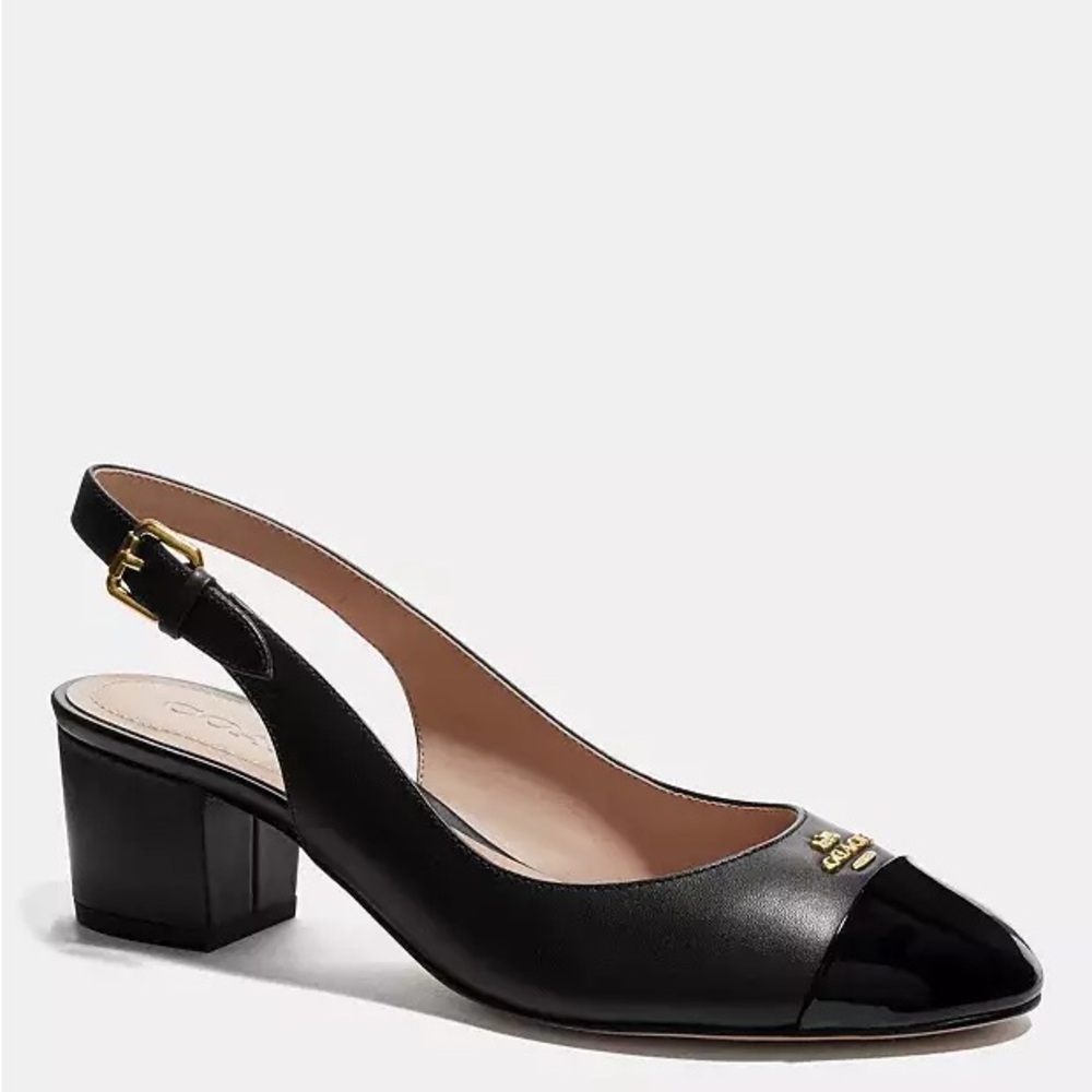 Coach Erica Slingback Heels